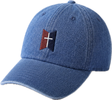 Load image into Gallery viewer, Youth Denim Baseball Cap w/Logo