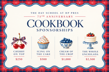 Load image into Gallery viewer, 75th Anniversary Cookbook Sponsorship