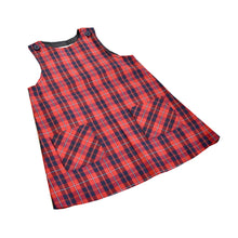 Load image into Gallery viewer, Girls Plaid Jumper - USED
