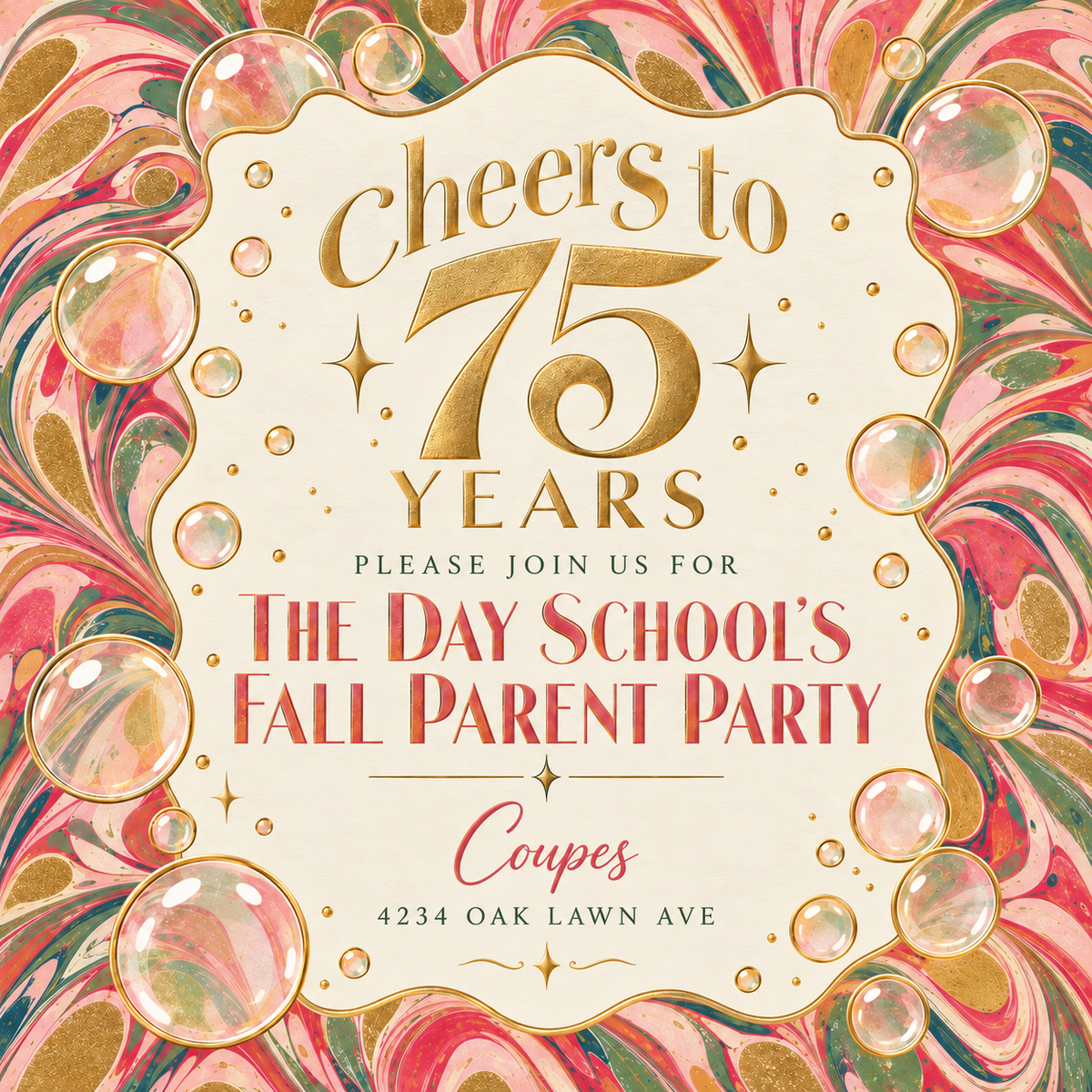 Fall Parent Party: Individual Ticket