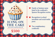 Load image into Gallery viewer, 75th Anniversary Cookbook Sponsorship
